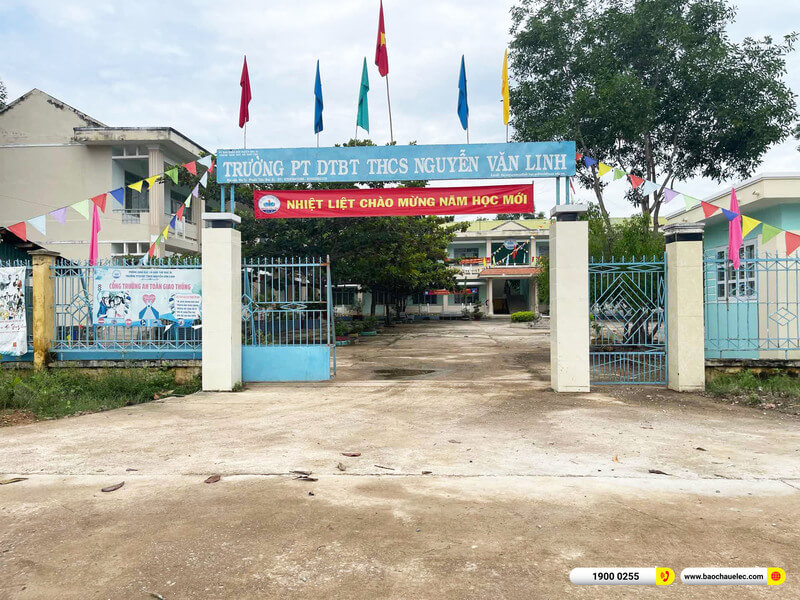Lắp đặt dàn âm thanh hội trường gần 84tr cho Trường PT DTBT THCS Nguyễn Văn Linh ở Ninh Thuận