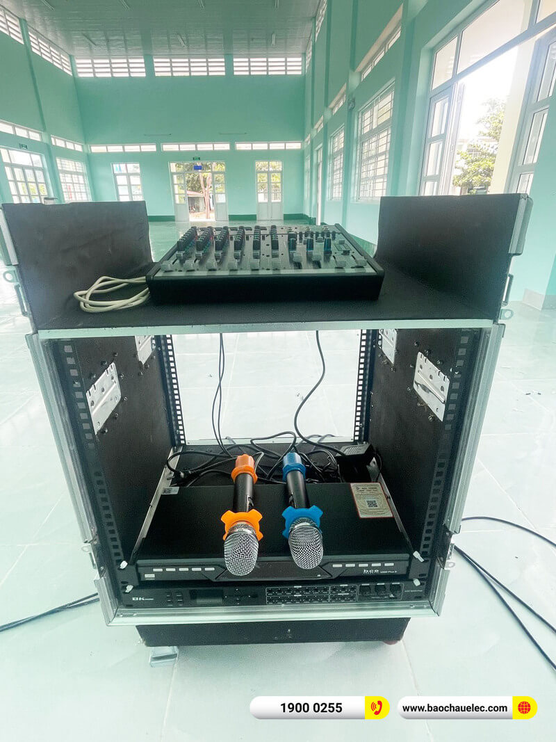 Lắp đặt dàn âm thanh hội trường gần 84tr cho Trường PT DTBT THCS Nguyễn Văn Linh ở Ninh Thuận