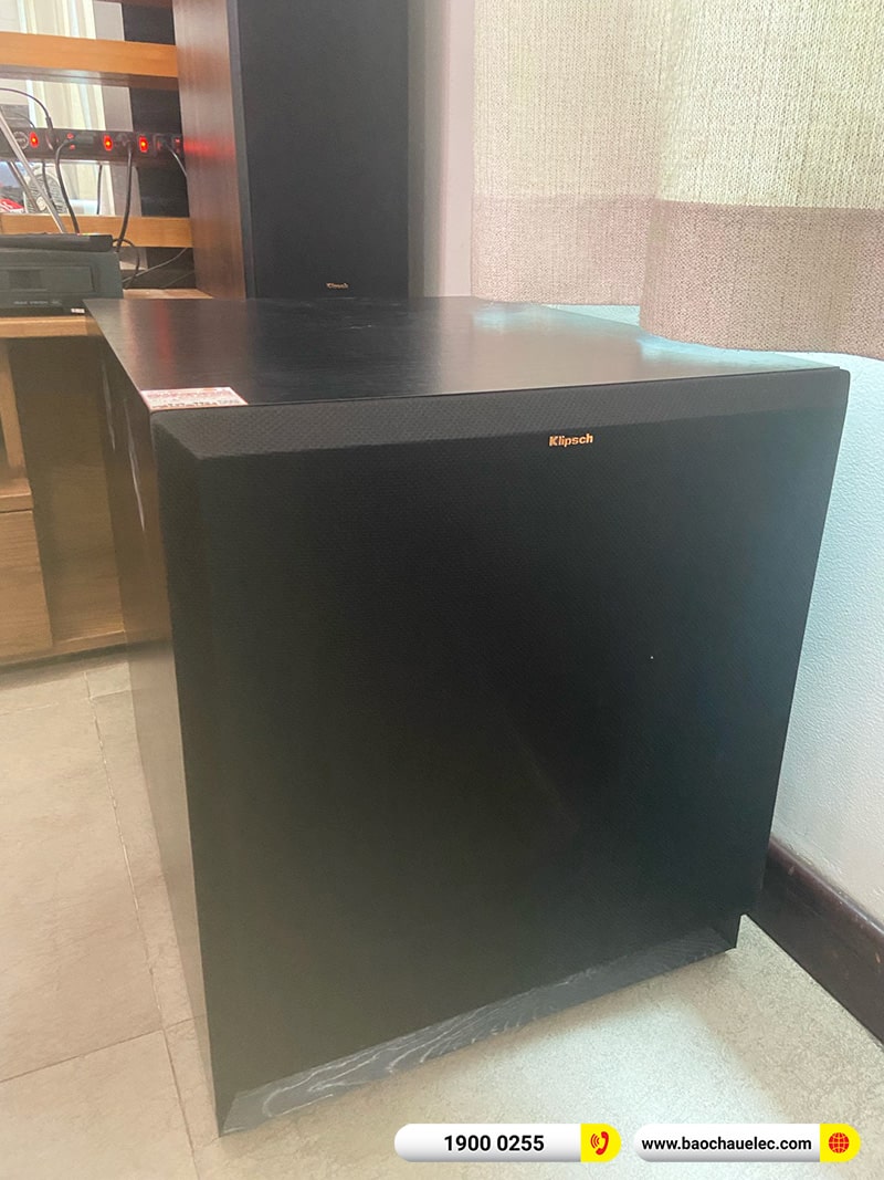 Lắp đặt dàn âm thanh 5.1 xem phim, nghe nhạc trị giá khoảng 130 triệu cho anh Dương tại Bình Dương