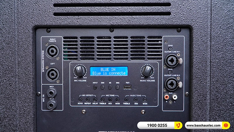 Lắp đặt dàn Line Array Temeisheng hơn 55tr cho ngân hàng BIDV tại Nam Định