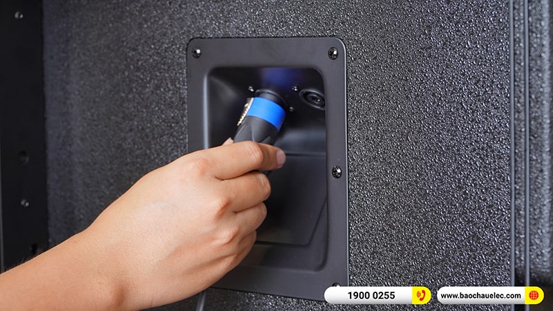 Lắp đặt dàn Line Array Temeisheng hơn 55tr cho ngân hàng BIDV tại Nam Định