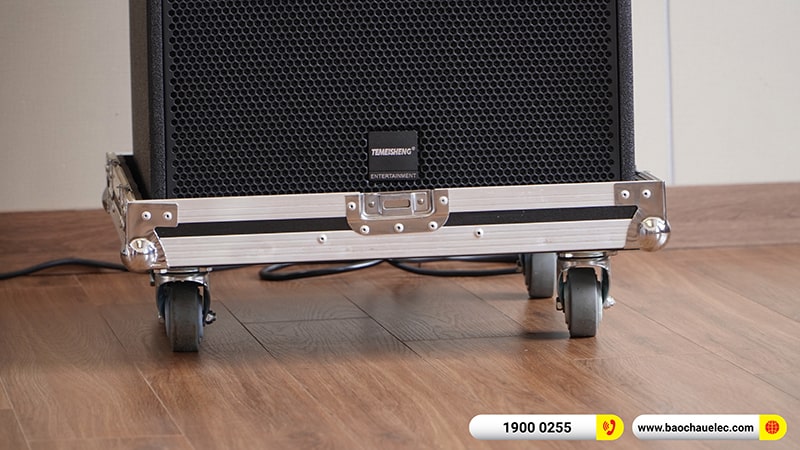 Lắp đặt dàn Line Array Temeisheng hơn 55tr cho ngân hàng BIDV tại Nam Định