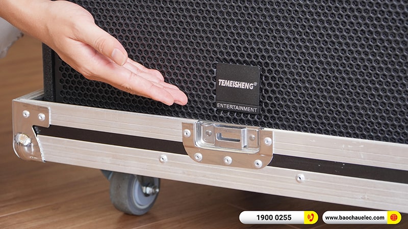 Lắp đặt dàn Line Array Temeisheng hơn 55tr cho ngân hàng BIDV tại Nam Định