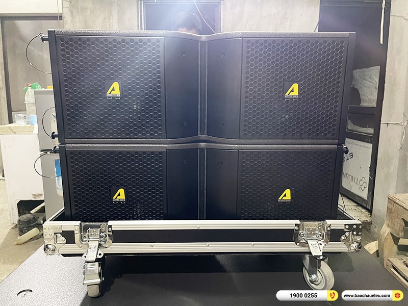 Lắp đặt dàn Line Array Actpro sự kiện, đám cưới hơn 133tr cho anh Ký tại Sơn La