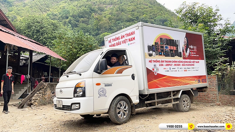 Lắp đặt dàn Line Array Actpro sự kiện, đám cưới hơn 133tr cho anh Ký tại Sơn La