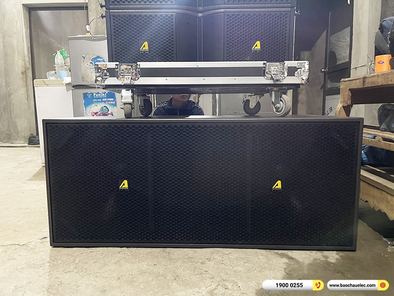 Lắp đặt dàn Line Array Actpro sự kiện, đám cưới hơn 133tr cho anh Ký tại Sơn La