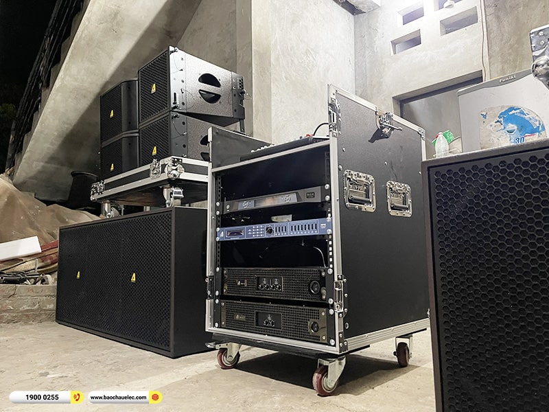 Lắp đặt dàn Line Array Actpro sự kiện, đám cưới hơn 133tr cho anh Ký tại Sơn La