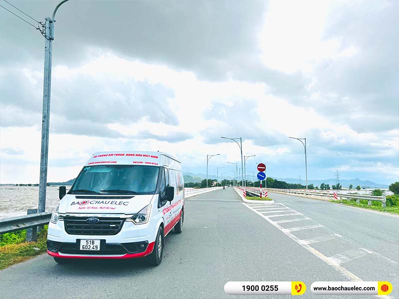 Lắp đặt dàn Line Array Actpro 131tr cho anh Chau Nak tại An Giang