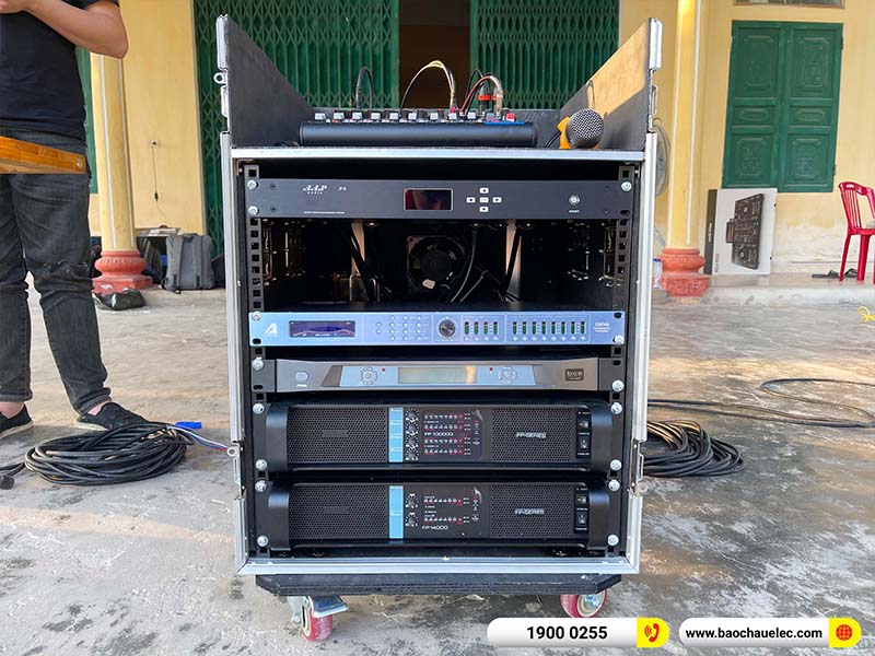 Lắp đặt dàn Line Array Actpro 200tr cho anh Quý tại Ninh Bình