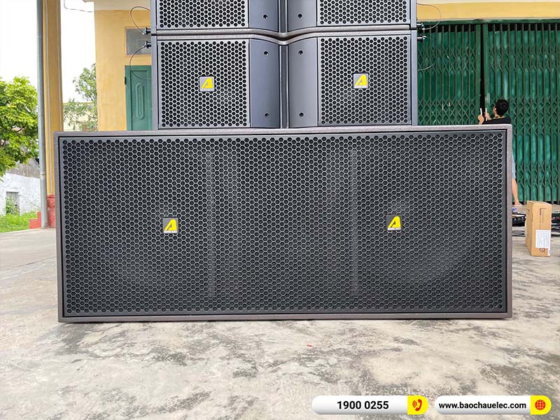Lắp đặt dàn Line Array Actpro 200tr cho anh Quý tại Ninh Bình