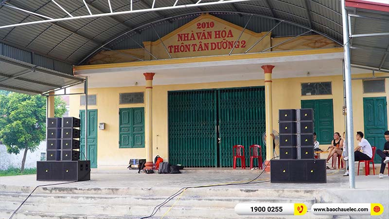 Lắp đặt dàn Line Array Actpro 200tr cho anh Quý tại Ninh Bình