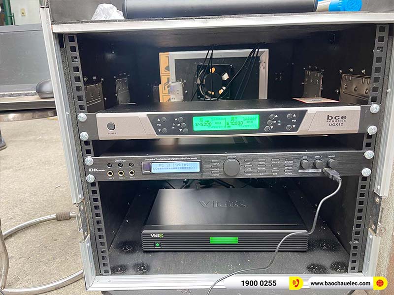 Lắp đặt d&agrave;n Line Array Actpro 106tr cho anh Thiện tại H&agrave; Nội