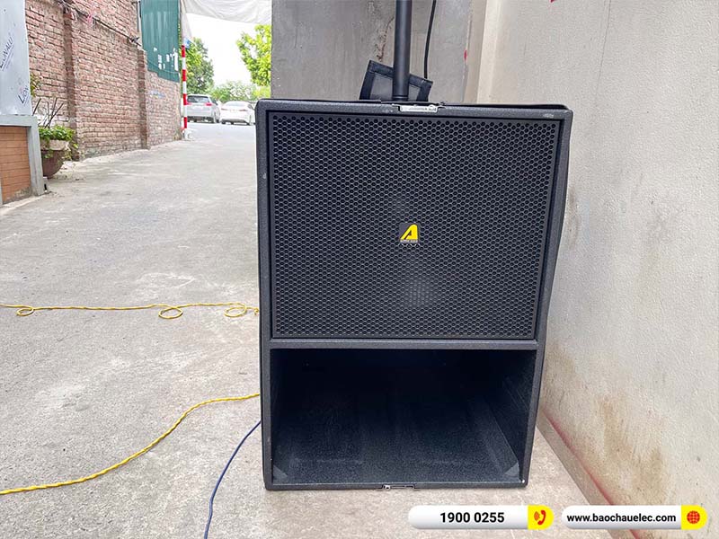Lắp đặt d&agrave;n Line Array Actpro 106tr cho anh Thiện tại H&agrave; Nội