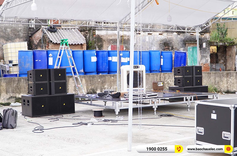 Lắp đặt d&agrave;n Line Array Actpro 167tr cho anh Thức tại Hải Dương