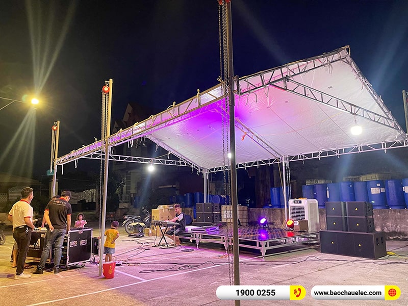 Lắp đặt d&agrave;n Line Array Actpro 167tr cho anh Thức tại Hải Dương