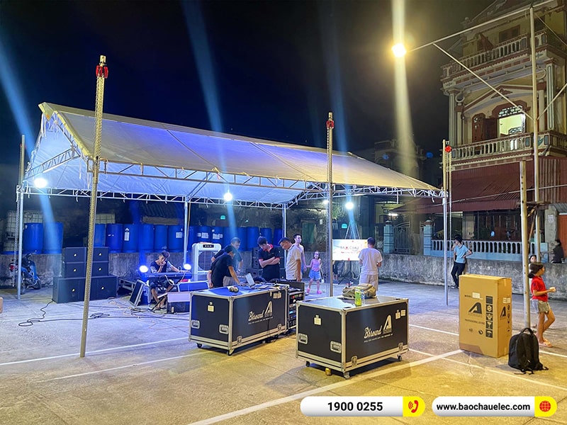 Lắp đặt d&agrave;n Line Array Actpro 167tr cho anh Thức tại Hải Dương