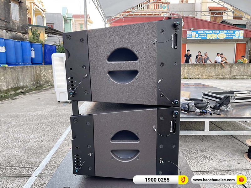 Lắp đặt d&agrave;n Line Array Actpro 167tr cho anh Thức tại Hải Dương