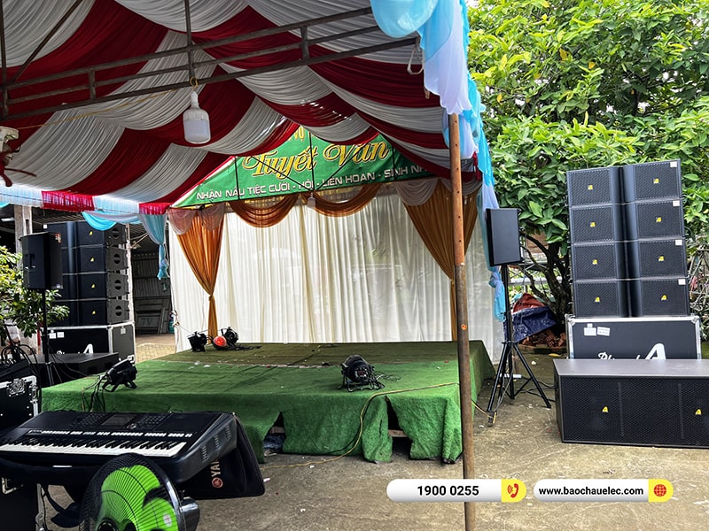 Lắp đặt d&agrave;n Line Array Actpro gần 300tr cho anh Vinh tại B&igrave;nh Phước