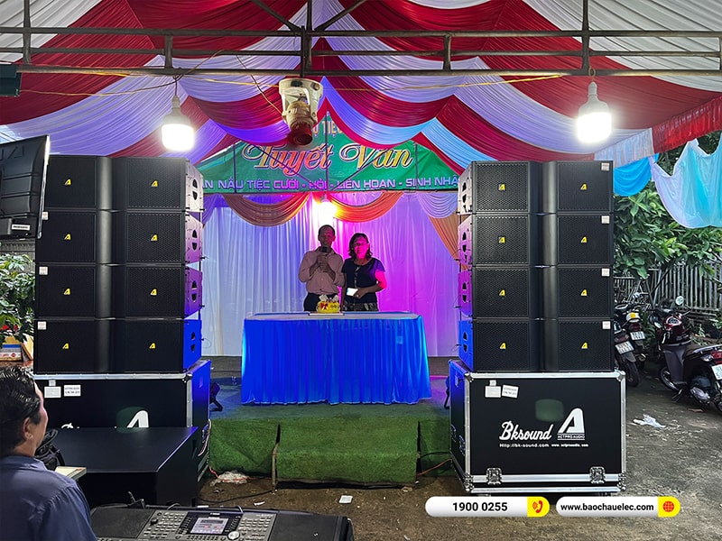 Lắp đặt d&agrave;n Line Array Actpro gần 300tr cho anh Vinh tại B&igrave;nh Phước