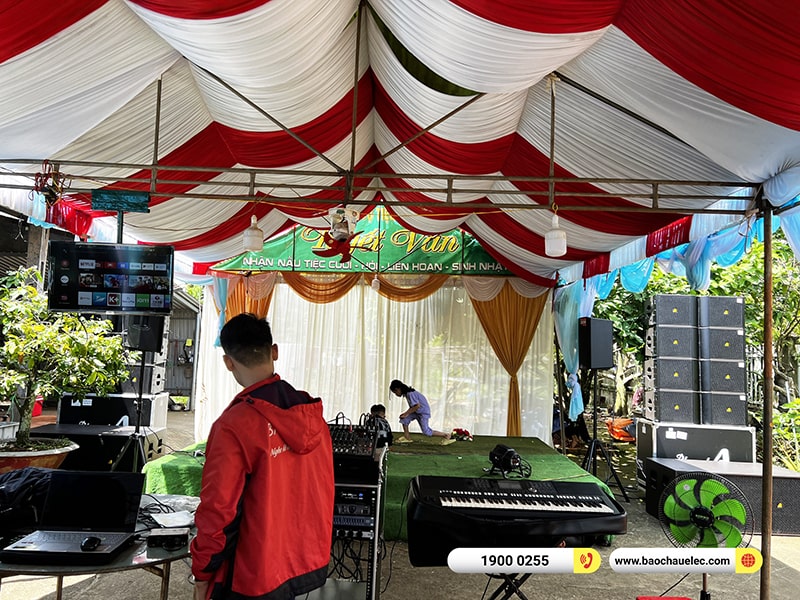 Lắp đặt d&agrave;n Line Array Actpro gần 300tr cho anh Vinh tại B&igrave;nh Phước