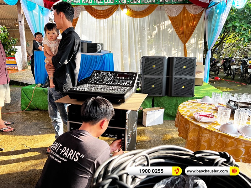 Lắp đặt d&agrave;n Line Array Actpro gần 300tr cho anh Vinh tại B&igrave;nh Phước