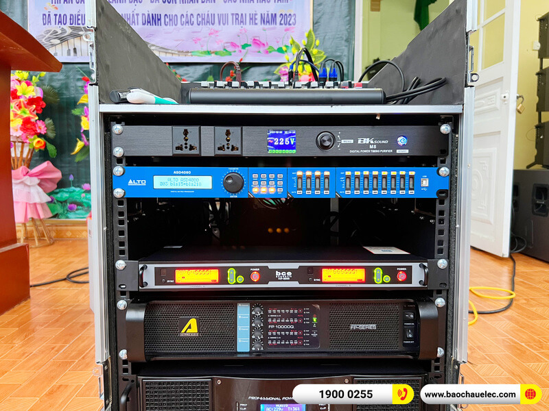 Lắp đặt d&agrave;n Line Array Actpro trị gi&aacute; 200 triệu cho anh Tươi tại Thanh H&oacute;a