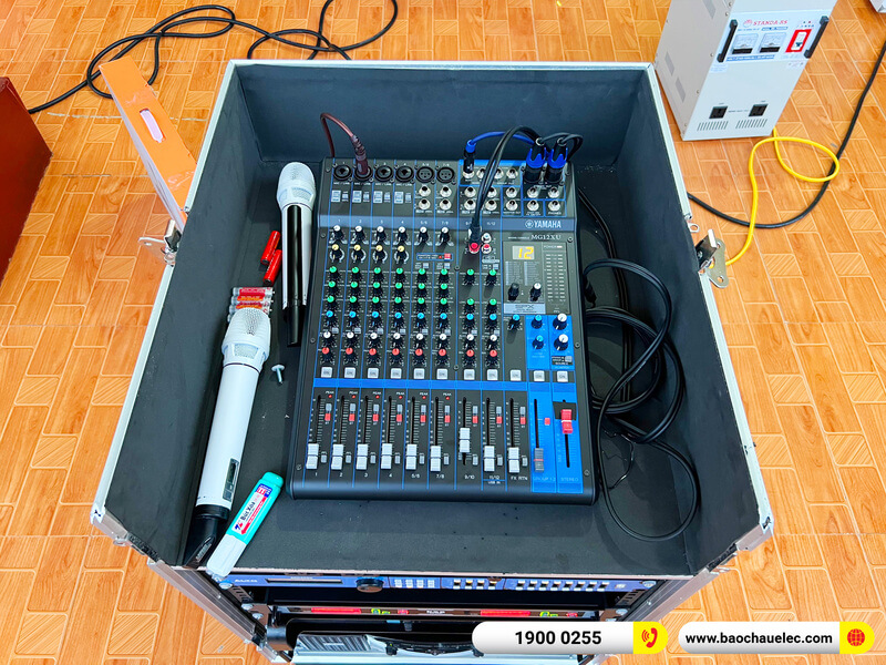 Lắp đặt d&agrave;n Line Array Actpro trị gi&aacute; 200 triệu cho anh Tươi tại Thanh H&oacute;a