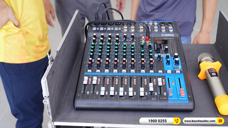 Lắp đặt dàn Line Array trị giá hơn 80 triệu cho Trường TH Times School tại Hà Nội