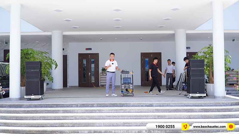 Lắp đặt dàn Line Array trị giá hơn 80 triệu cho Trường TH Times School tại Hà Nội