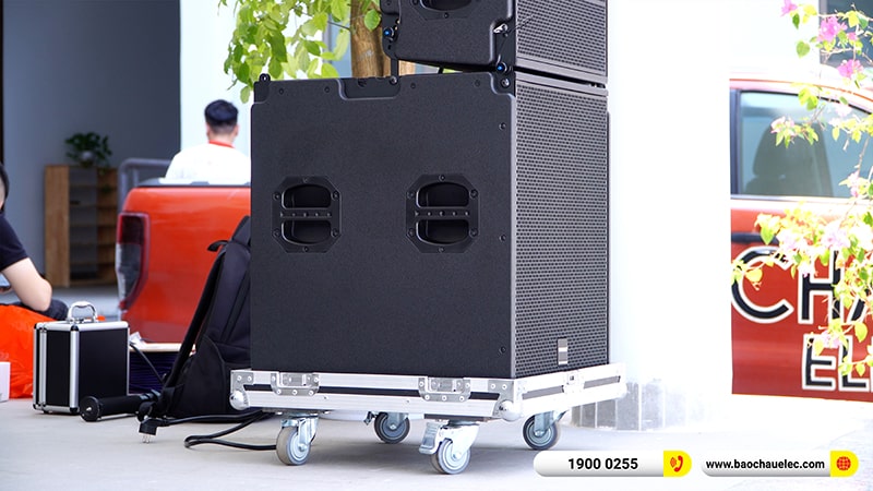 Lắp đặt dàn Line Array trị giá hơn 80 triệu cho Trường TH Times School tại Hà Nội