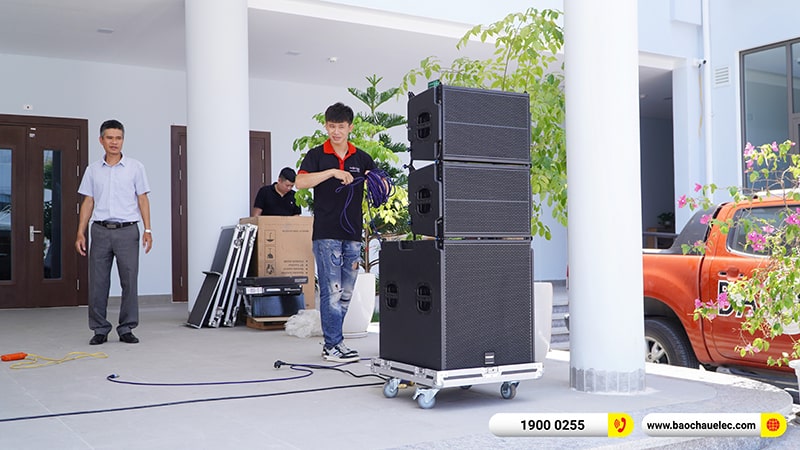Lắp đặt dàn Line Array trị giá hơn 80 triệu cho Trường TH Times School tại Hà Nội