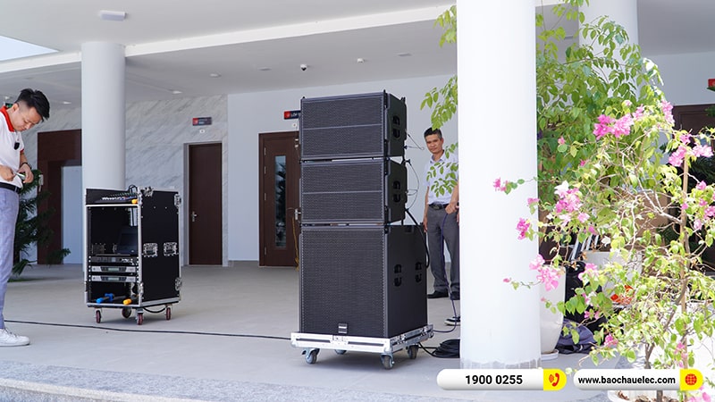 Lắp đặt dàn Line Array trị giá hơn 80 triệu cho Trường TH Times School tại Hà Nội