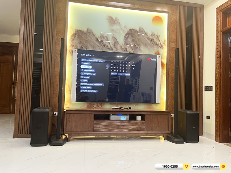 Lắp đặt dàn karaoke, loa di động Bose hơn 200tr cho anh Bảy tại Thanh Hóa