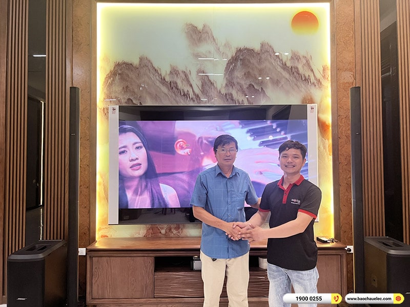 Lắp đặt dàn karaoke, loa di động Bose hơn 200tr cho anh Bảy tại Thanh Hóa