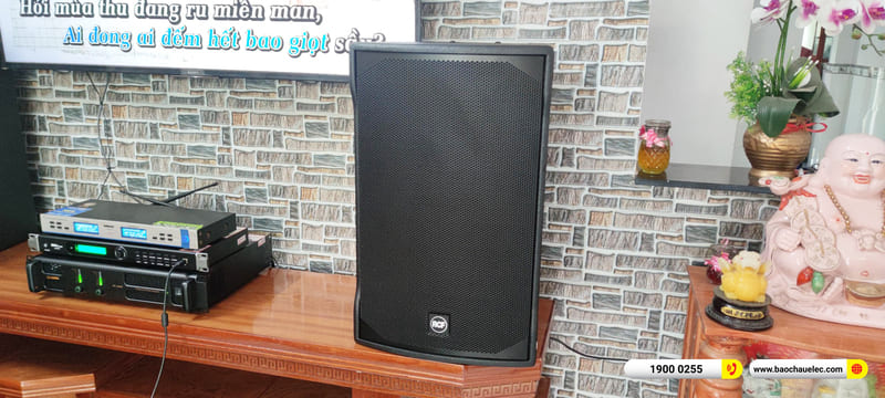 Lắp đặt dàn karaoke RCF hơn 51tr cho anh An ở TPHCM