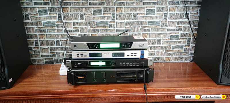 Lắp đặt dàn karaoke RCF hơn 51tr cho anh An ở TPHCM