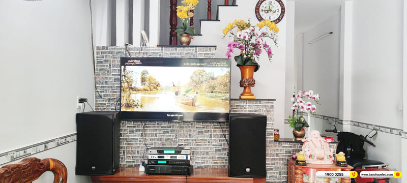 Lắp đặt dàn karaoke RCF hơn 51tr cho anh An ở TPHCM
