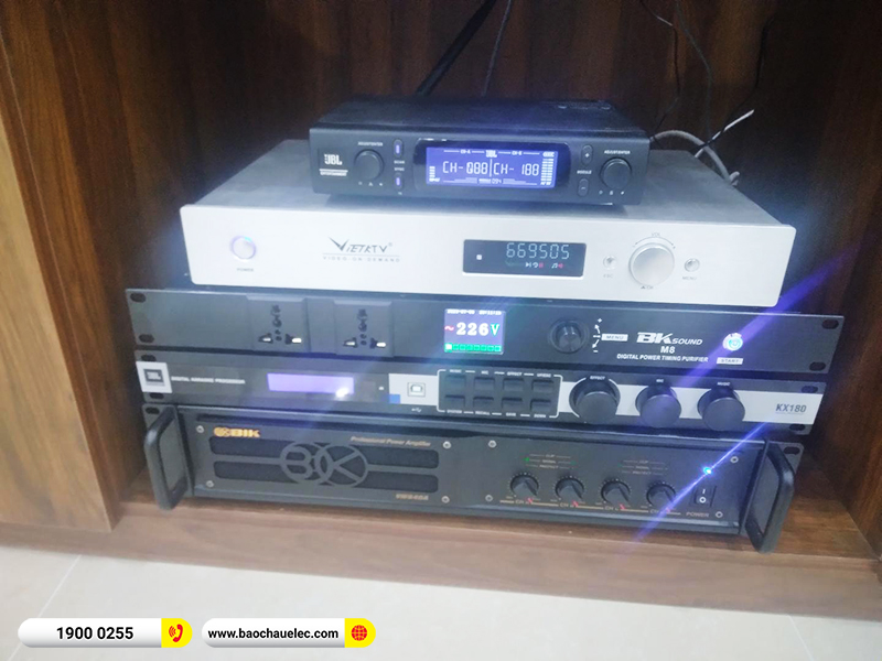 Lắp đặt dàn karaoke trị giá hơn 60 triệu cho anh Chí tại Hà Nội