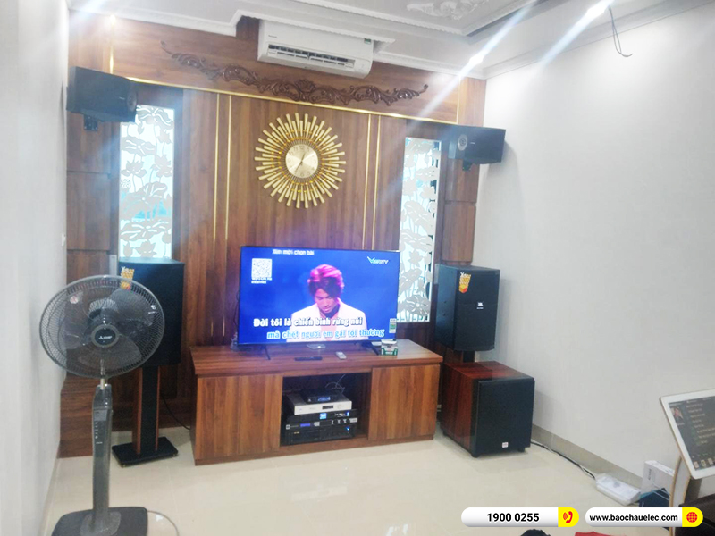 Lắp đặt dàn karaoke trị giá hơn 60 triệu cho anh Chí tại Hà Nội