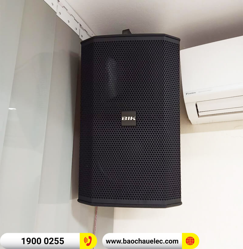 Lắp đặt d&agrave;n karaoke trị gi&aacute; hơn 75 triệu đồng cho anh Chiến ở H&agrave; Nội