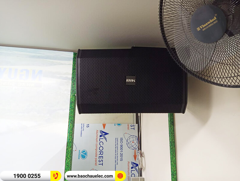 Lắp đặt d&agrave;n karaoke trị gi&aacute; hơn 75 triệu đồng cho anh Chiến ở H&agrave; Nội