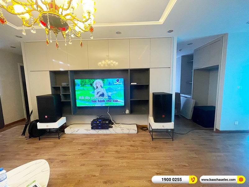 Lắp đặt dàn karaoke trị giá hơn 100 triệu cho anh Công tại Hà Nội