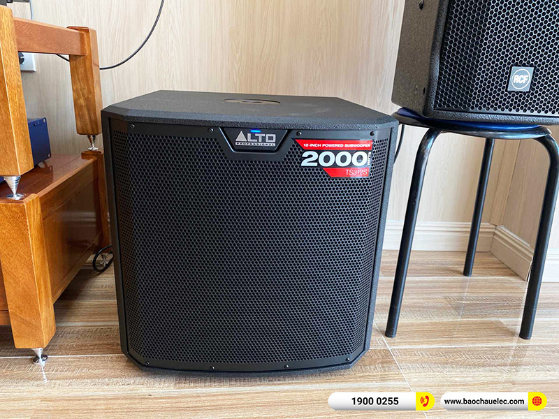 Lắp đặt dàn karaoke trị giá gần 90 triệu cho anh Cường tại Hải Phòng