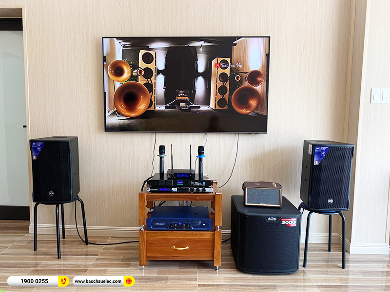 Lắp đặt dàn karaoke trị giá gần 90 triệu cho anh Cường tại Hải Phòng