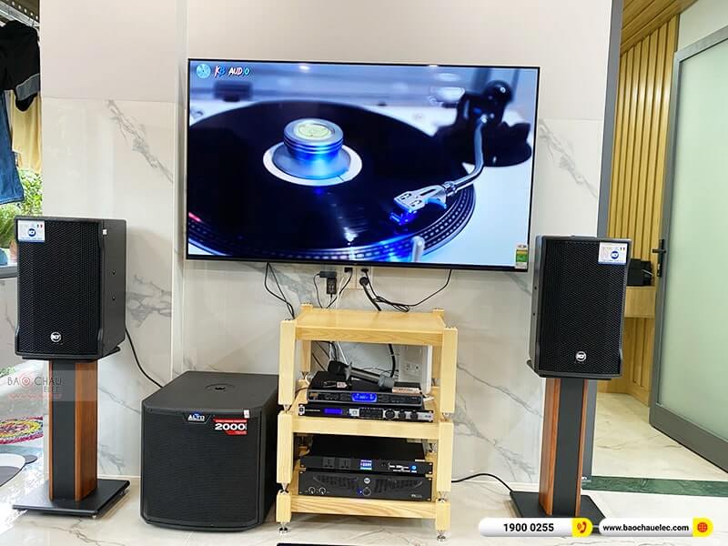 Lắp đặt d&agrave;n karaoke trị gi&aacute; hơn 100 triệu cho anh Danh tại Đồng Nai