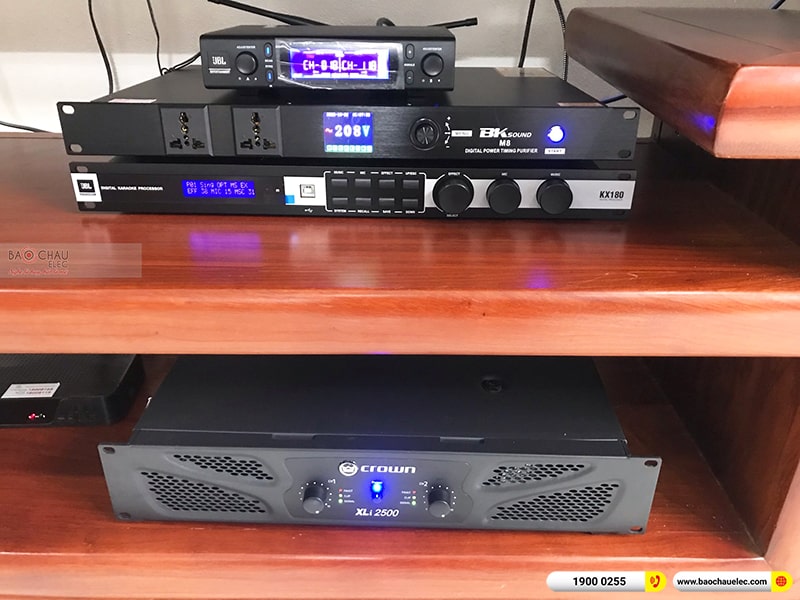 Lắp đặt d&agrave;n karaoke trị gi&aacute; hơn 80 triệu cho anh Đạt tại H&agrave; Nam