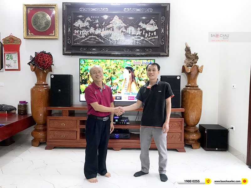 Lắp đặt d&agrave;n karaoke trị gi&aacute; hơn 80 triệu cho anh Đạt tại H&agrave; Nam