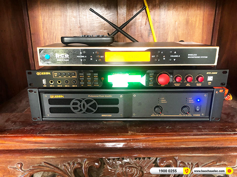 Lắp đặt dàn karaoke trị giá 54tr cho anh Doan tại Hải Dương