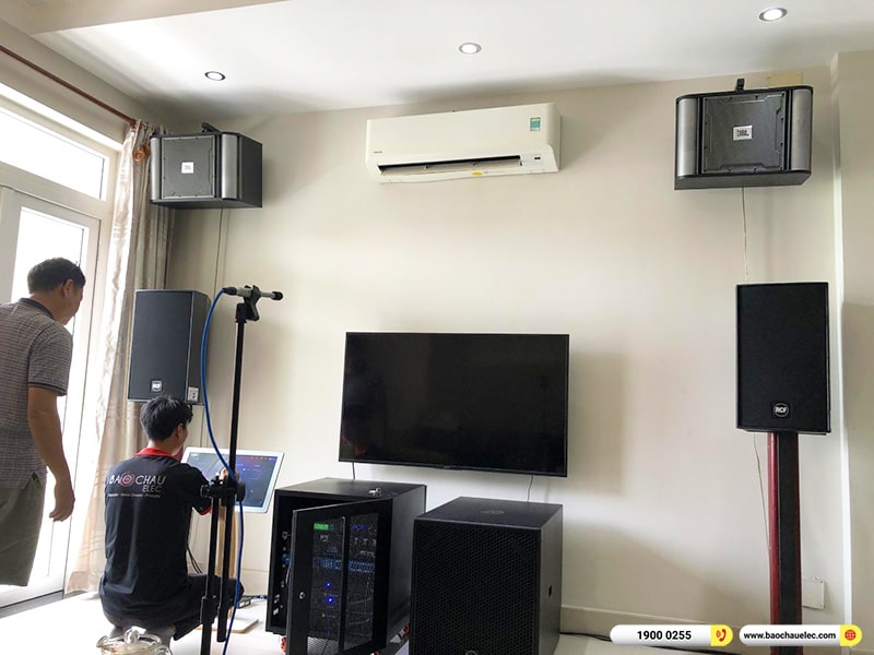 Lắp đặt dàn karaoke trị giá hơn 250 triệu cho anh Đông tại TPHCM