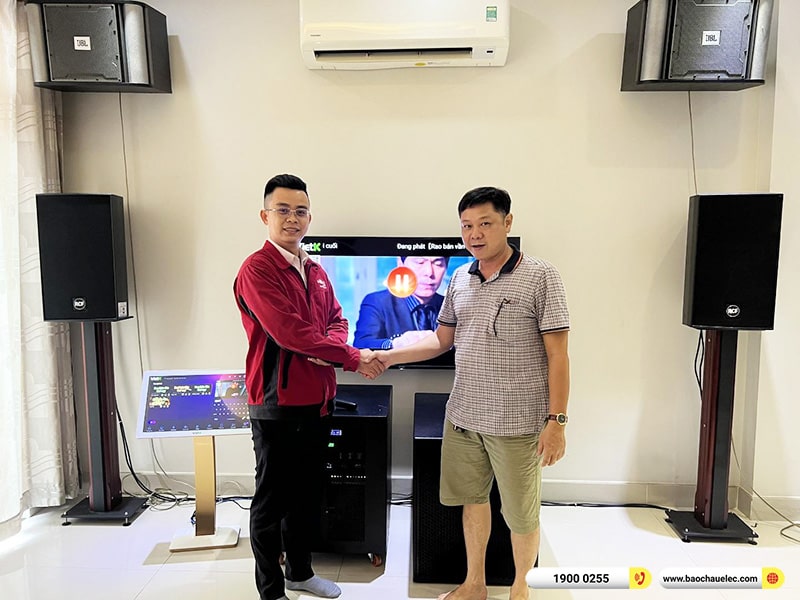 Lắp đặt dàn karaoke trị giá hơn 250 triệu cho anh Đông tại TPHCM